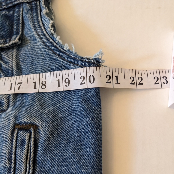 Harley Davidson Blue Jean Vest - Picture 10 of 14